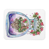 Magnet Flexible Fleur flottante (Horizontal)