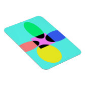 Magnet Flexible Fleur futuriste (Côté Droit)