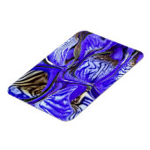 Magnet Flexible Fleur Iris Violet Flexible (Côté Gauche)