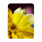 Magnet Flexible Fleur Jaune (Vertical)