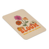 Magnet Flexible Fleur Où vous êtes planté (Côté Droit)