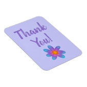 Magnet Flexible Fleur pourpre périphérique (Côté Droit)