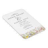 Magnet Flexible Fleur sauvage d'été du printemps | Invitation de m (Côté Droit)
