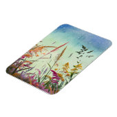 Magnet Flexible Fleur sauvage Et Étoiles (Côté Gauche)