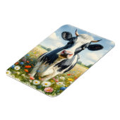 Magnet Flexible Fleur sauvage Holstein Vache laitière flexible (Côté Gauche)