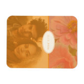 Magnet Flexible Fleur sauvage vintage Pink Poppy Enregistrer La Da (Horizontal)