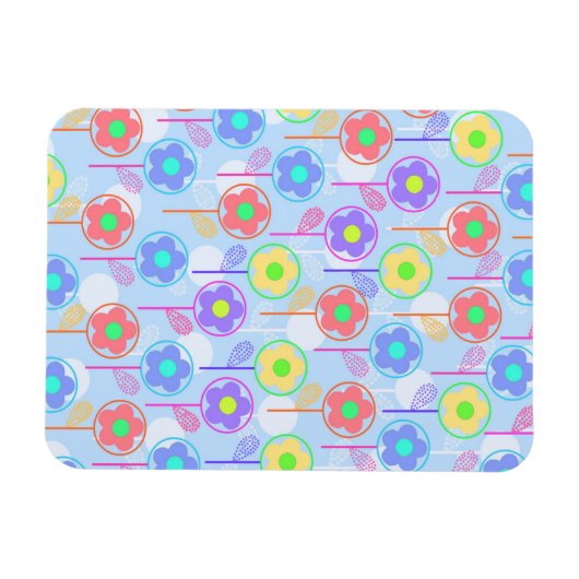 Magnet Flexible Fleurs (Horizontal)