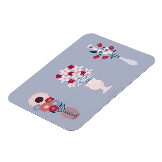 Magnet Flexible Fleurs (Côté Gauche)