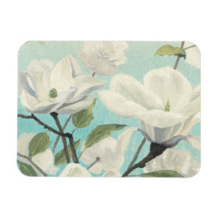 Magnet Flexible Fleurs blanches des sud
