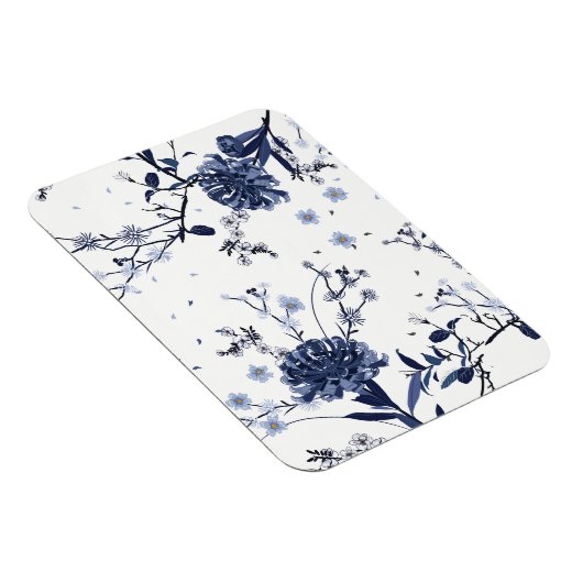 Magnet Flexible Fleurs bleues (Côté Droit)