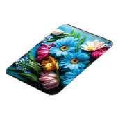 Magnet Flexible Fleurs colorées (Côté Gauche)