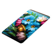 Magnet Flexible Fleurs colorées (Côté Gauche)