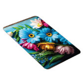 Magnet Flexible Fleurs colorées (Côté Droit)