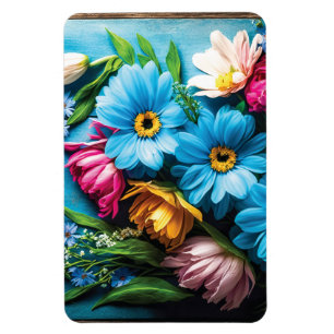 Magnet Flexible Fleurs colorées