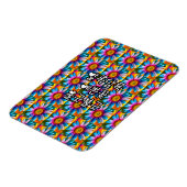 Magnet Flexible Fleurs colorées mignonnes Motif (Côté Gauche)