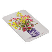 Magnet Flexible Fleurs dans un bocal chinois (Côté Droit)