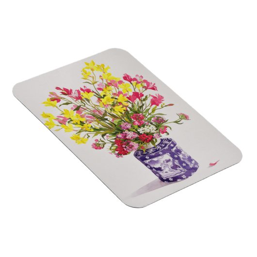Magnet Flexible Fleurs dans un bocal chinois (Côté Droit)