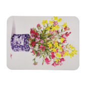 Magnet Flexible Fleurs dans un bocal chinois (Horizontal)
