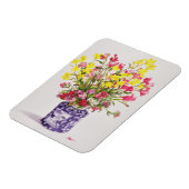 Magnet Flexible Fleurs dans un bocal chinois (Côté Gauche)