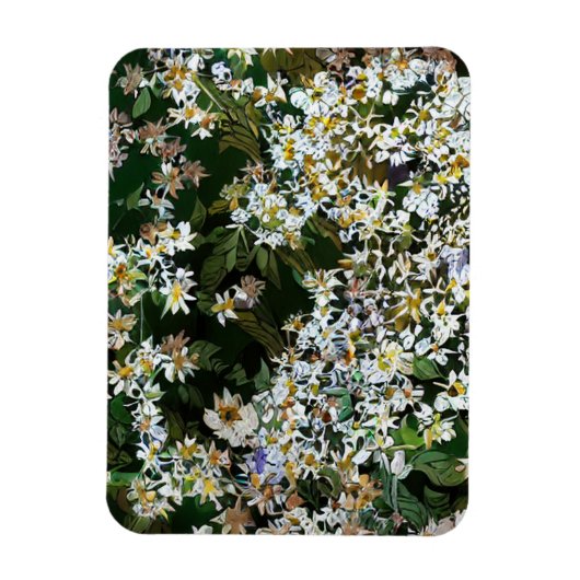 MAGNET FLEXIBLE FLEURS D'ASTER (Vertical)