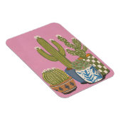 Magnet Flexible Fleurs de cactus rose (Côté Droit)
