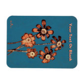 Magnet Flexible Fleurs de cône de pin (Horizontal)