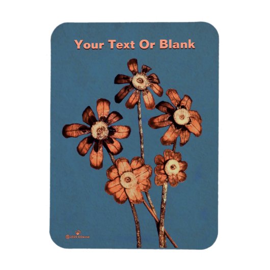 Magnet Flexible Fleurs de cône de pin (Vertical)