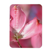 Magnet Flexible Fleurs de Dogwood Rose (Vertical)