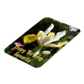 Magnet Flexible Fleurs de Fleur de Fer Jaune Hollandaise Iris Fleu (Côté Gauche)