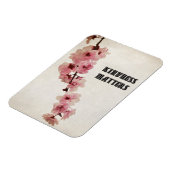 Magnet Flexible Fleurs de fleurs de cerisier rose (Côté Gauche)