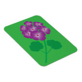 Magnet Flexible Fleurs de géranium (Côté Droit)