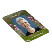 Magnet Flexible Fleurs de jardin Cosmos Mémorial Souvenir (Côté Droit)