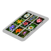 Magnet Flexible Fleurs de jardin vives (Côté Gauche)