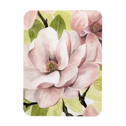 Magnet Flexible Fleurs de Magnolia (Vertical)