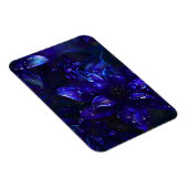 Magnet Flexible Fleurs de minuit argentées (Côté Droit)