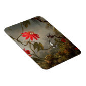 Magnet Flexible Fleurs de passion avec tête de colibris (Côté Droit)