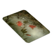 Magnet Flexible Fleurs de passion et colibris par Martin J Heade (Côté Droit)