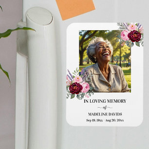 Magnet Flexible Fleurs de photo de souvenir élégantes