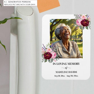 Magnet Flexible Fleurs de photo de souvenir élégantes