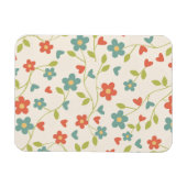 Magnet Flexible Fleurs de printemps mignonnes (Horizontal)