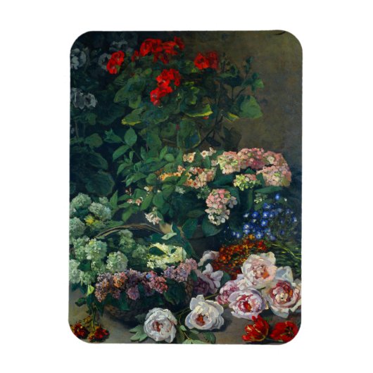 Magnet Flexible Fleurs de printemps Monet (Vertical)