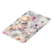 Magnet Flexible Fleurs de rose élégantes (Côté Gauche)