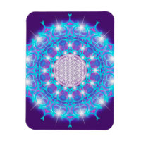 FLEURS DE VIE/Blume des Lebens Stars Mandala