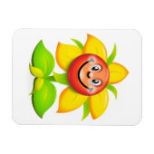 MAGNET FLEXIBLE FLEURS DE VISAGE (Horizontal)