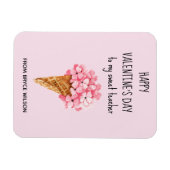 Magnet Flexible Fleurs d'Hydrangea Enseignant pour la Saint-Valent (Horizontal)