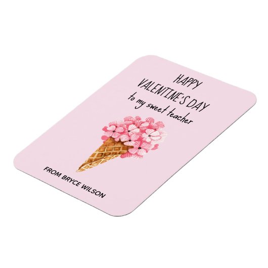 Magnet Flexible Fleurs d'Hydrangea Enseignant pour la Saint-Valent (Côté Gauche)