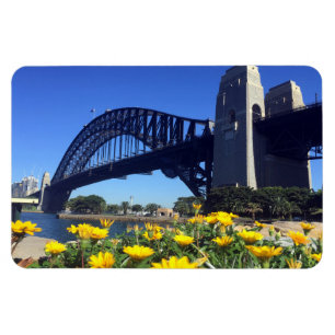Magnet Flexible fleurs du pont de sydney