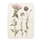 Magnet Flexible Fleurs en rose (Vertical)
