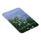 Magnet Flexible Fleurs et océan à La Jolla (Côté Droit)