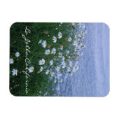 Magnet Flexible Fleurs et océan à La Jolla (Horizontal)